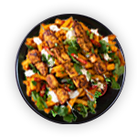 Chicken Tikka Salad & Chips 