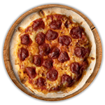 Salami Obsession Pizza 