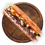 Grilled Donner Hoggie 